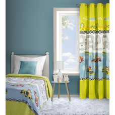 Stepēts bērnu gultas pārklājs 170x210 Squidward Cars