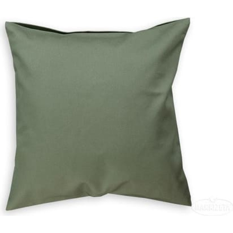 Satīna spilvendrāna 40x40 zaļa 04000946 vienkrāsaina