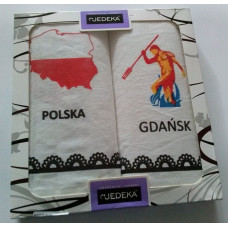 Trauku lupata reģionu komplekts 2 gab. Jedeka no Polijas pilsētas Gdaņskas