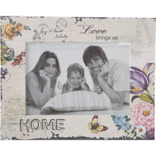 Foto rāmis 18x13 Fleur 3/2 krēms Home Love ziedi