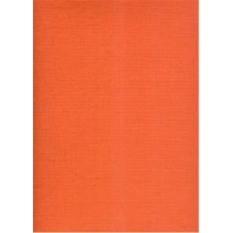 Kokvilnas palags 200x220 oranžs S27 vienkrāsains