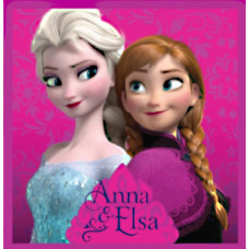 Burvju dvielis 30x30 Frozen Frozen C 0412 Anna Elsa Princeses