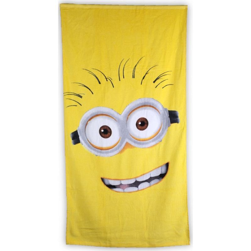 Pludmales dvielis 70x140 Minions 8030 Minions Bob baby sun