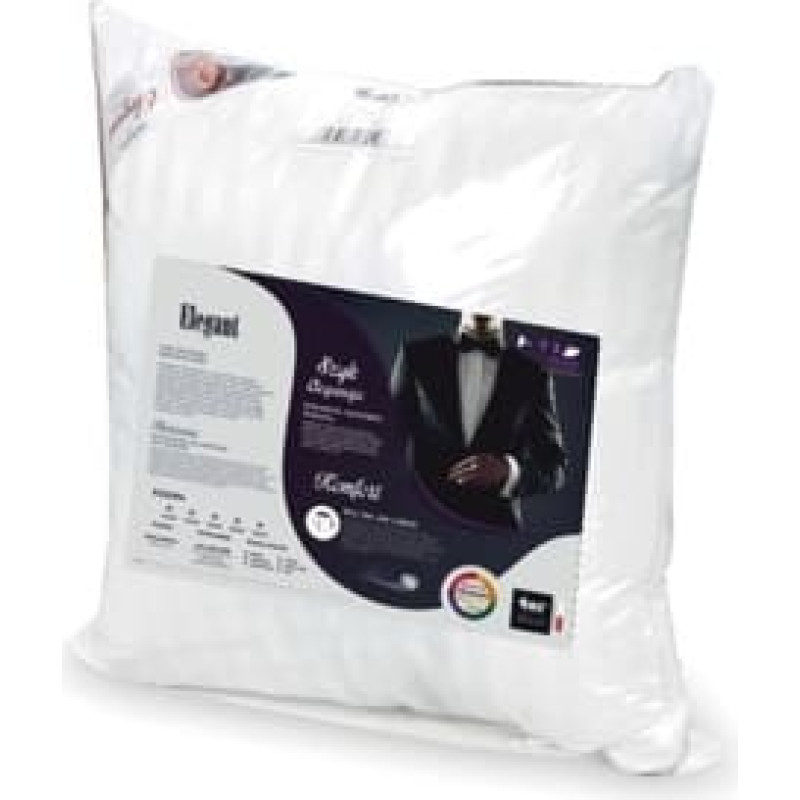 Antialerģisks spilvens 40x60 Elegant gluds 300g balts