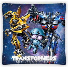 Bērnu spilvendrāna 40x40 3D transformatori 4947 Roboti 04