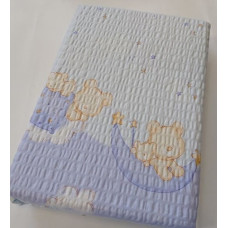 Mizas pakaiši 140x200, lācīši, zili mākoņi