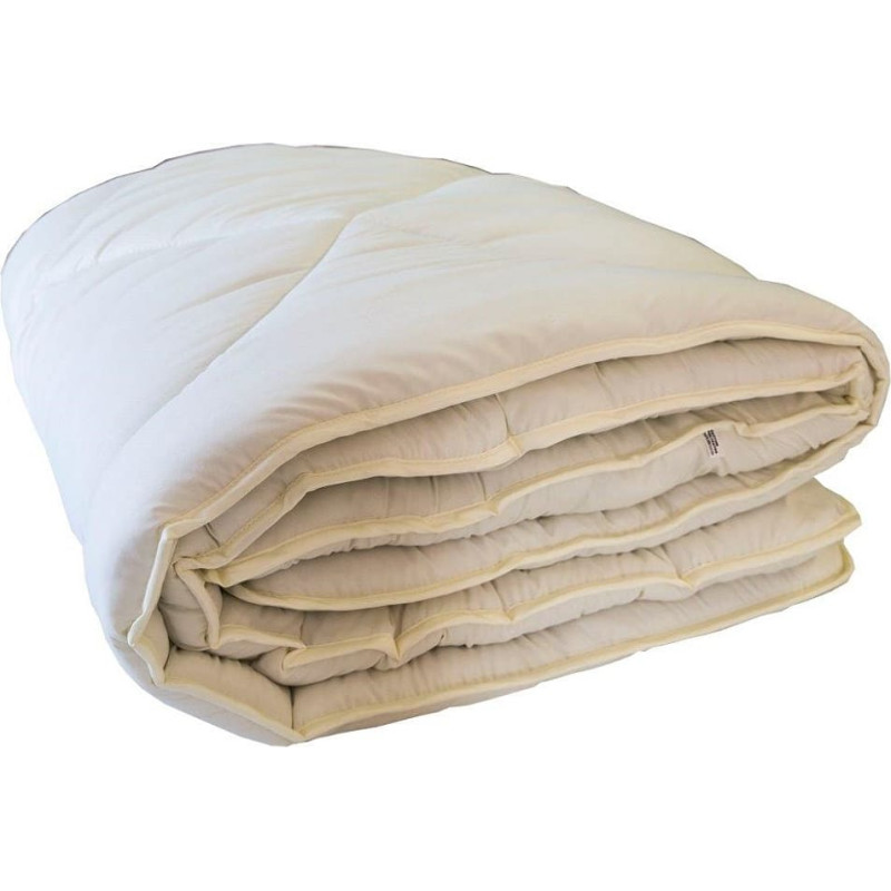 Silikona sega 160x200 Krēmveida mikrošķiedras koferī W