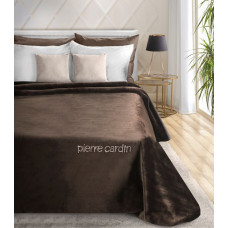 Akrila gultas pārklājs sega 160x240 Coral 670g/m2 brūni kristāli Pierre Cardin