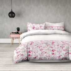 Decoking Flaneļa gultasveļa 200x220 Sweetdreams sapņu ķērājs putnu ziedi rozā
