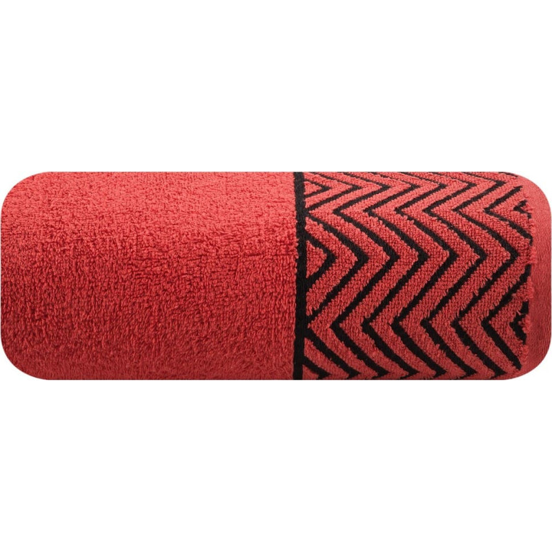 Ziggy dvielis 50x90 sarkans 08 frotē 500g/m2