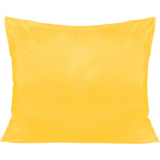 Satīna spilvendrāna 70x80 dzeltens olas dzeltenums 004, vienkrāsains