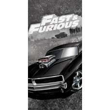 Kokvilnas dvielis 70x140 Fast&Furious Fast and Furious 4554