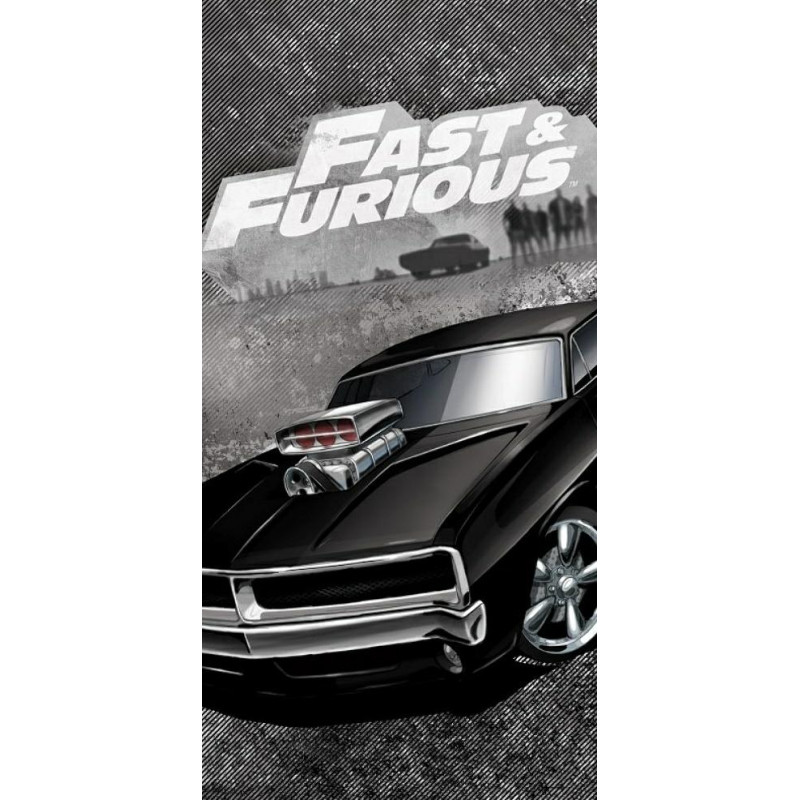 Kokvilnas dvielis 70x140 Fast&Furious Fast and Furious 4554