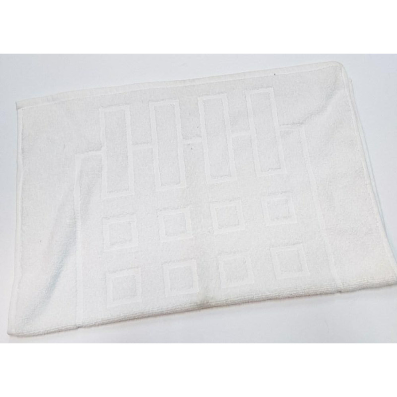 Frotē dvielis 50x100 Eldora balts grieķu atslēga smalki rūtaini zemu cenu izpārdošana netīra