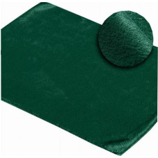 Vannas istabas paklājs 75x150 Emilio zaļš tumši dekoratīvs mīksts kažoks