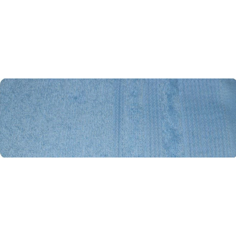 Rodas dvielis 50x100 zils ar apmali 550 g/m2