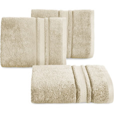 Nefre dvielis 70x140 bēšs frotē audums no Ēģiptes kokvilnas 550g/m2