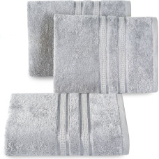 Mila dvielis 70x140 sudraba bambusa frotē audums 500g/m2