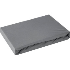 Džersija palags ar elastīgo joslu 90x200 tērauds augstajam matracim 25 cm 125 g/m2