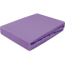 Džersija palags ar gumiju 70x140 040 gaiši violets