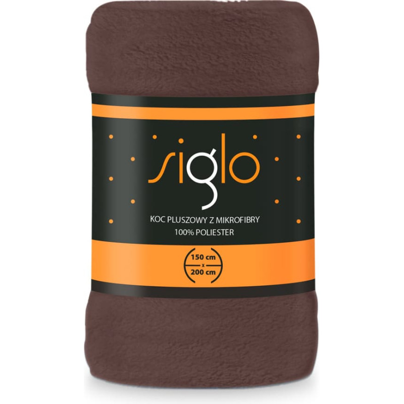Mikrošķiedras sega 150x200 Siglo gaiši brūna