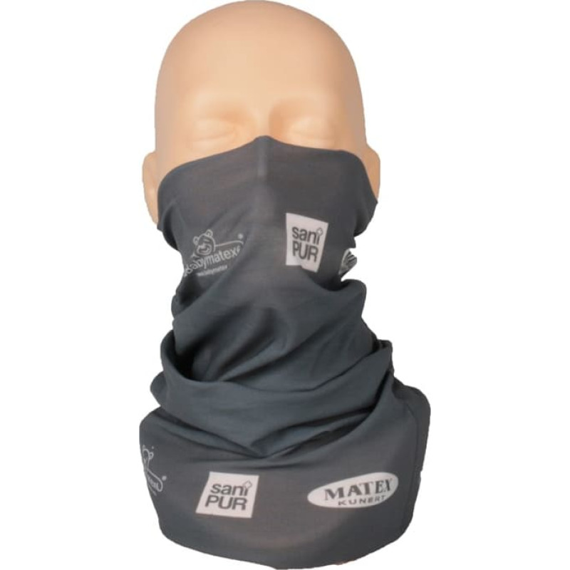 SCARF pelēks daudzfunkcionāls skurstenis