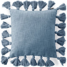 Dekoratīvā spilvendrāna 45x45 Asti, tumši zila