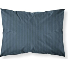 Damaskas spilvendrāna 50x60 džinsa tumši zilas vienkāršas svītras 1 cm Pure