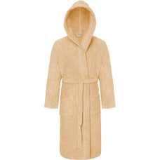 Frotē peldmētelis ar kapuci Robin S/M bēšs kokvilnas viesnīca 450g/m2