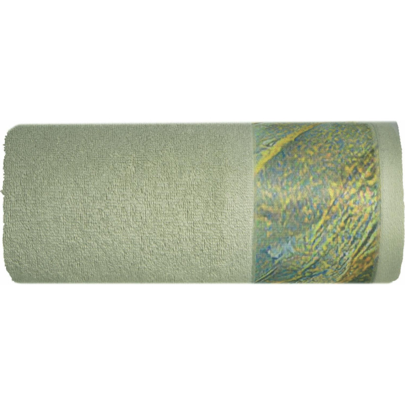 Stella dvielis 70x140 olīvzaļš Ewa Minge 485g/m2