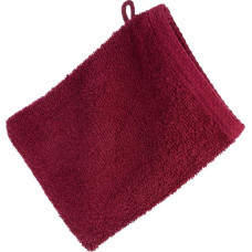Gluds veļas dvielis 1 16x21 34 bordo vannas cimds 400 g/m2 frotē