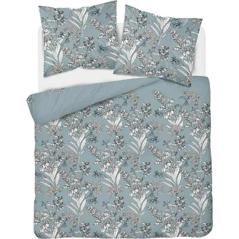 Satīna pakaiši 220x200 piparmētru ziedi 4601 B Home Satin 131