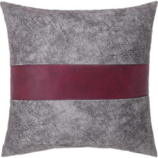 Dekoratīvā spilvendrāna 43x43 Int702 der580 pelēki rozā 325g/m2