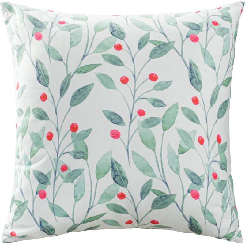 Dekoratīvā spilvendrāna 43x43 Mm 18 balta zaļa 330g/m2