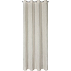 Gatavs aizkars Latika 140x250 dabīgs ar cilpām