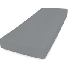 Džersijai pieguļošs palags 160x200 antracīts 45 Classic
