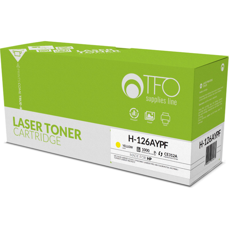 Toner H-126YPF (CE312A. Ye) TFO 1K patent free