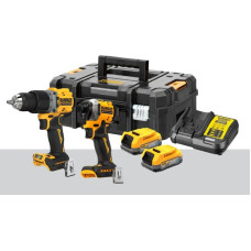 Dewalt-Maszyny akumulators Combo komplekts DCF850 + DCD805 18V Li-Ion XR 2x1,7Ah POWERSTACK DeWalt [DCK2050E2T-QW]