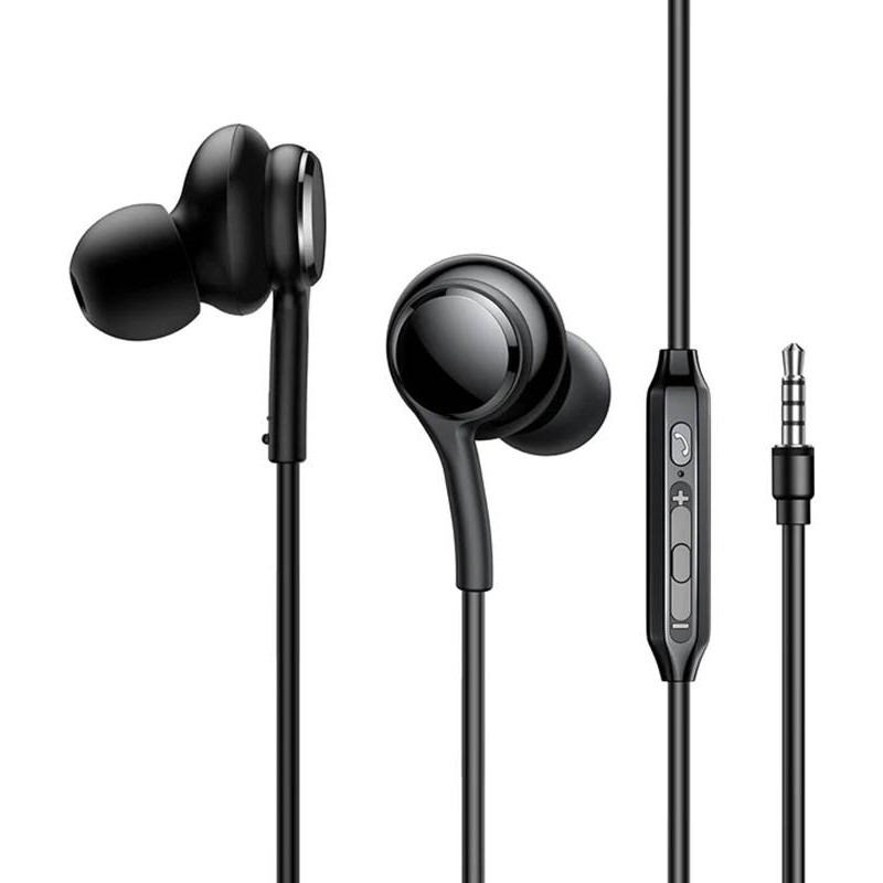 Wired Earphones JR-EW02, Half in Ear (Black)