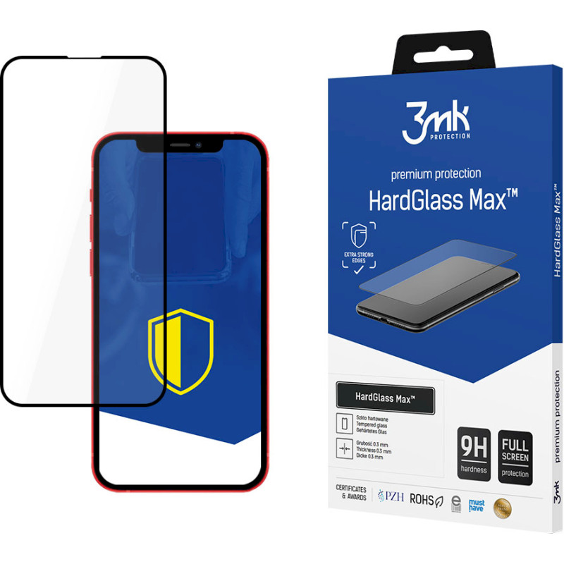 Apple iPhone 13 Pro Black - 3mk HardGlass Max™ screen protector