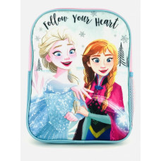 Frozen 1 Anna Elsa zila viena nodalījuma bērnudārza mugursoma P24