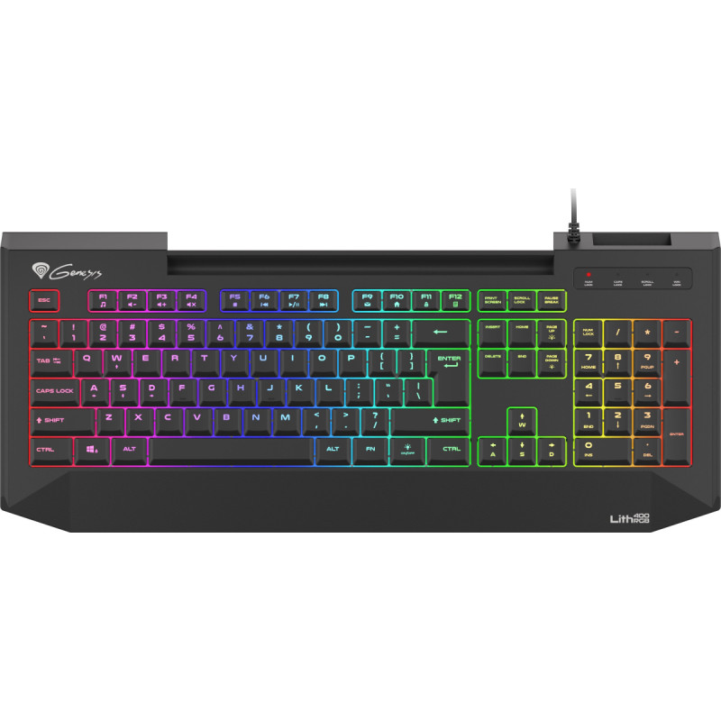 GAMING KEYBOARD Genesis Lith 400 RGB X-Scissors (NKG-1421)