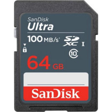 SanDisk memory card 64GB SDXC Ultra 100 MB|s