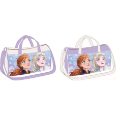 Saldēta Anna un Elsa zilā ceļojumu sporta soma S24
