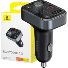 FM Transmitter Baseus S-09 Pro, Bluetooth (black)