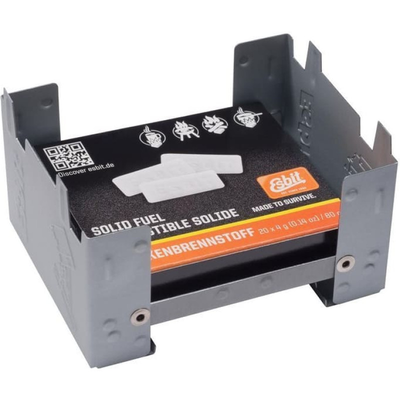 Esbit - Izdzīvošanas plīts - Maza - 20x4 g - 002 090 00