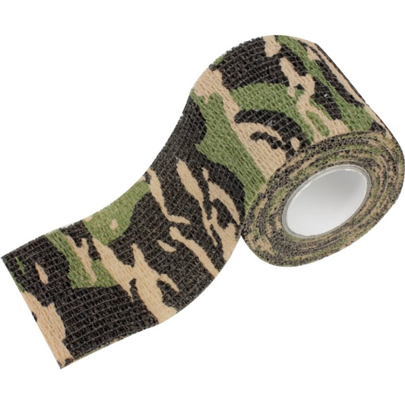 Mil-Tec - Pašlīmējošā Camo lente - Woodland - 15933020