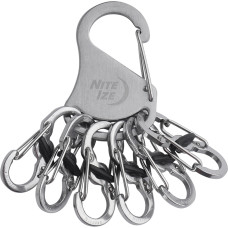 Nite Ize - S-Biner KeyRack skapītis - Nerūsējošais - KLK-11-R3