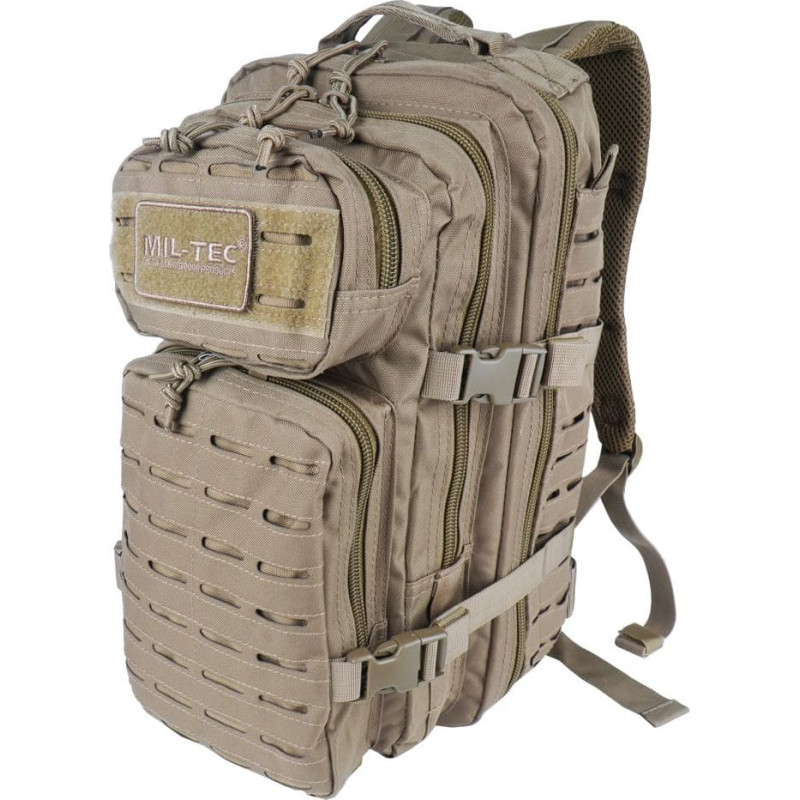 Mil-Tec - Small Assault Pack Laser Cut - Coyote Tan - 14002605
