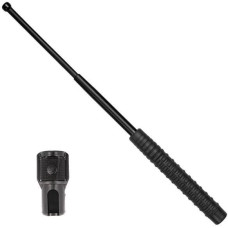 Euro Security Products (Esp) ESP - Izvelkamais zizlis ar turētāju - 21" - Extra Grip rokturis - Melns - ExB-21N BLK BH-02